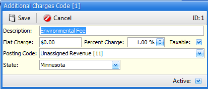 AdditionalCharges