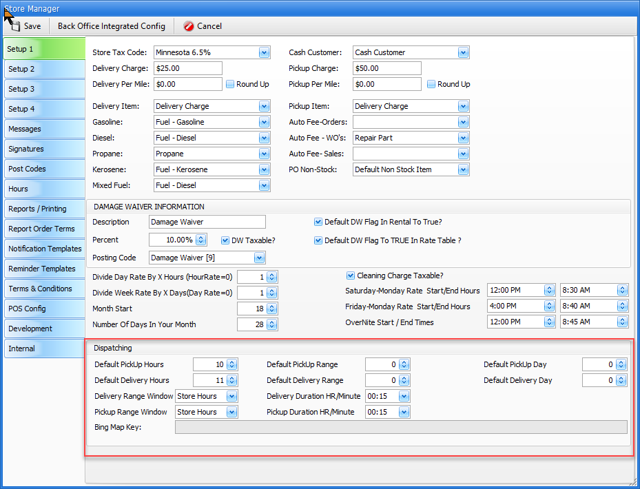 DispatchStoreManagerSettings