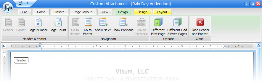 CustomAttachDesignTabGreen