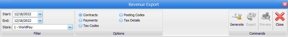 RevenueExportCash